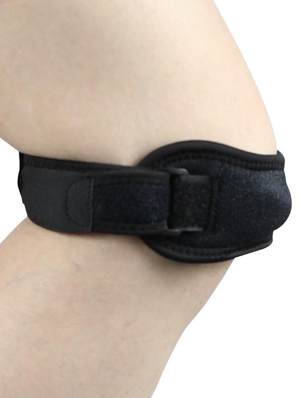 Sports Shock Absorption Compression Knee Strap for Patella Support and Meniscus Protection in Running and Mountaineering