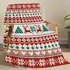 Weihnachten Kreative Überwurfdecke Flanelldruckdecke Superweich Kuschelig Sofadecke Nickerchen-Decke Wohndecke Perfektes Wohngeschenk für Sie