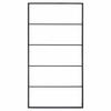 Vidaxl Towel Rack, Black, 60X10X116 Cm, Steel
