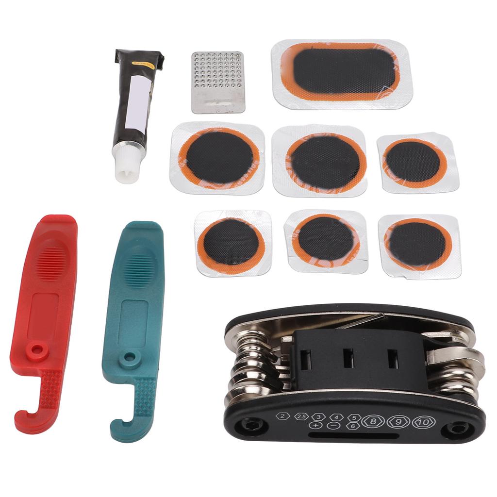 DUUTI Bicycle Repair Tools Nylon Tire Lever Tire Patches Multifunctional Maintenance Kit