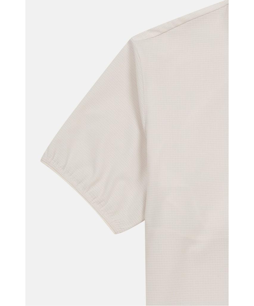 Koolongseupocheu Women'S Air Dot Zip-Up Short Sleeve T-Shirt Jktcm26262Cre