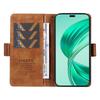 YIKATU YK-007 For Honor X8b 4G Cell Phone Case Leather Litchi Texture Wallet Cover