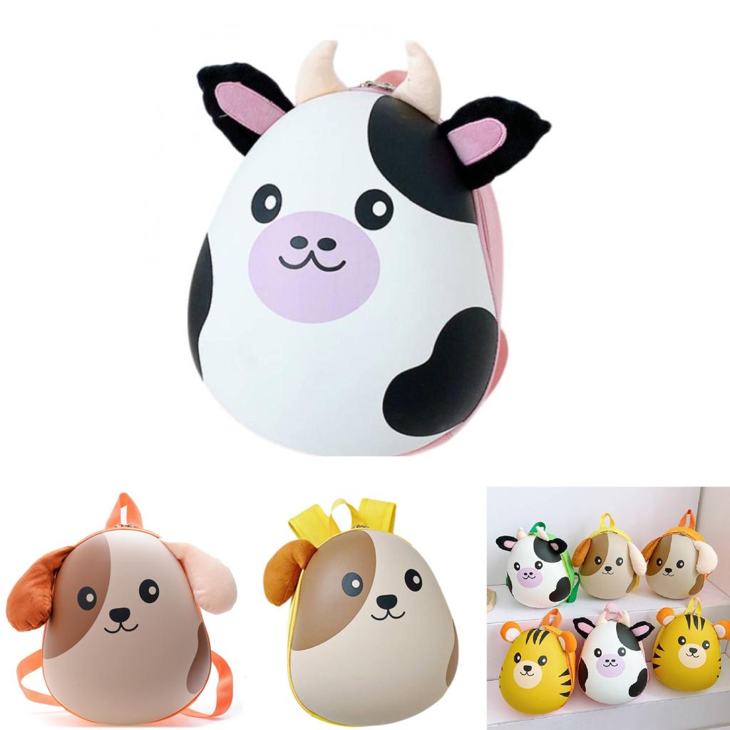 Cute Animal Kids Backpack Eva Fashion Kindergarten Shoulder Bag Korean Style Wholesale