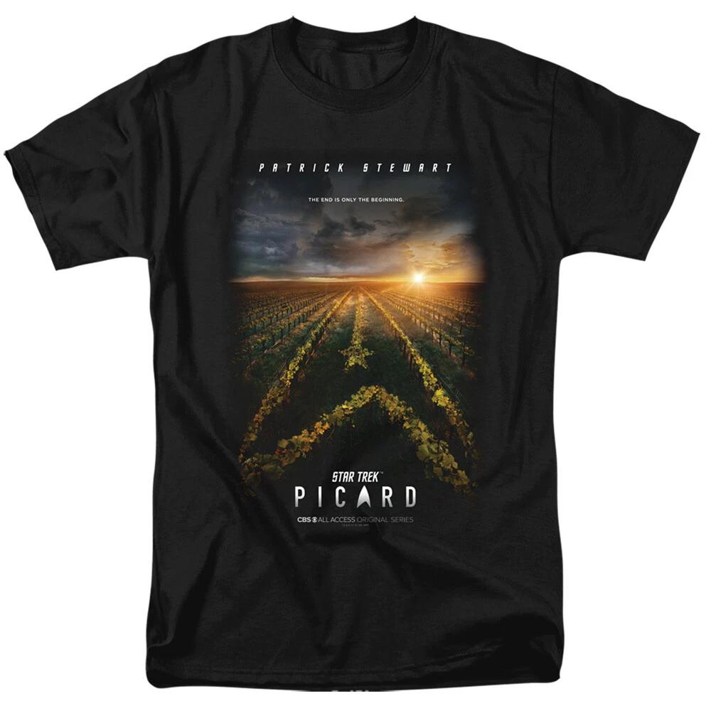 

Star Trek Picard Poster Men s T-Shirt S-5XL Officially Licensed Delta Symbol Tee 2XL