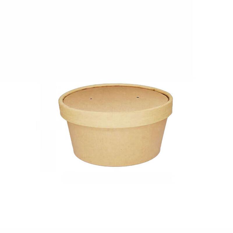 360ml Disposable Kraft Paper Takeaway Container