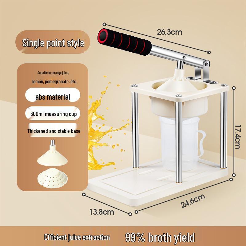 Compact Manual Juicer for Pomegranate and Orange – Multifunctional Fresh Juice Press for Home and Commercial Use