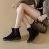New Autumn and Winter Shoes: Retro Ankle Boots, Women's Versatile Thickened Boots, Leather Boots