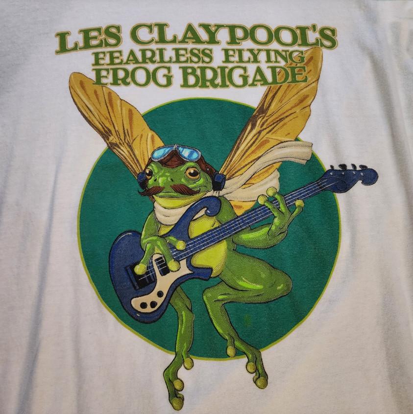 Les Claypool Flying Frog Brigade Cotton T-Shirt Full Size S-5Xl RS333 XXL