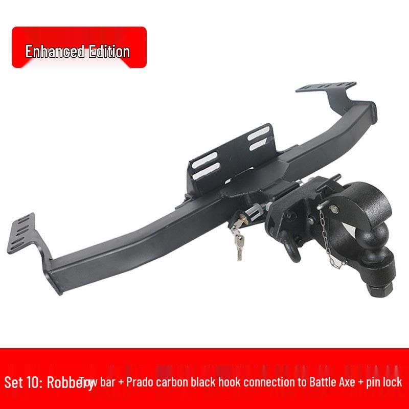 Compatible Tow Hook Frame for Toyota Prado FJ: Rear Towing Modification