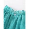 Summer Girl's Dress Solid Color Retro Style Sleeveless Fashion Princess Dress Casual Dresses Girls