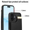 For iPhone 17 Case TPU + PU Leather Hardware Decor Phone Cover with Card Holder