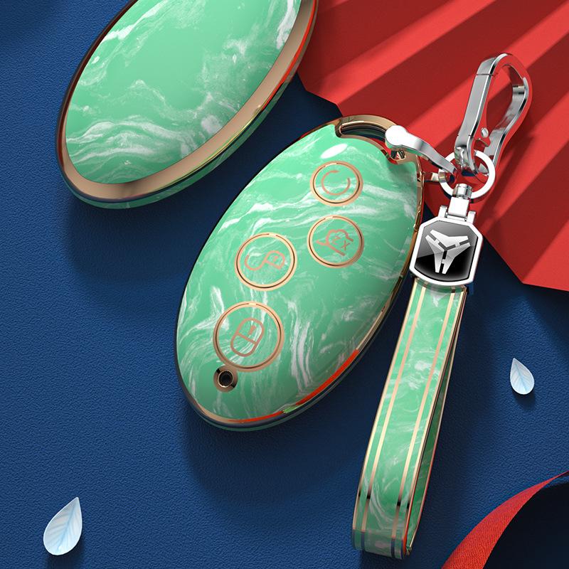 BYD Autoschlüsselhülle – TPU-Vollschutz für Yuan S7, Song Plus, Song Max, Qin Pro