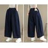 New Women Autumn Denim Jeans Big Size Casual Loose Trousers Long Pants Plus Size