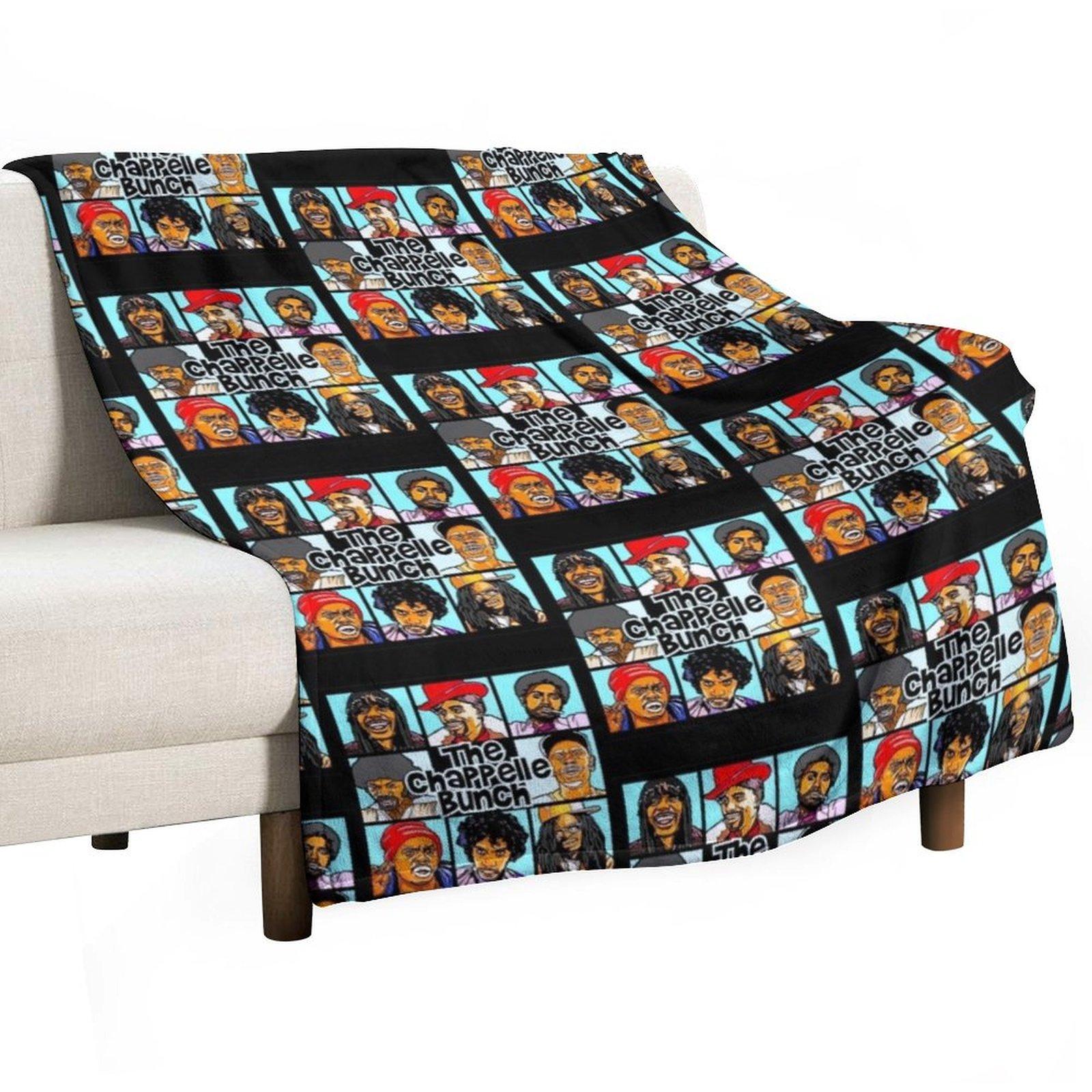 THE CHAPPELLE BUNCH COMEDY CENTRAL Throw Blanket For Baby Custom Blankets For Baby Beach Blankets 30x40in