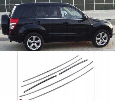 CHROME WINDOW MOLDINGS - SUZUKI Grand Vitara