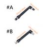 Double Head L Shaped Mini Socket Wrench 1/4inch 6.35mm Screwdriver Bits Key Utility Tool Screwdriver Bit Drill Tool