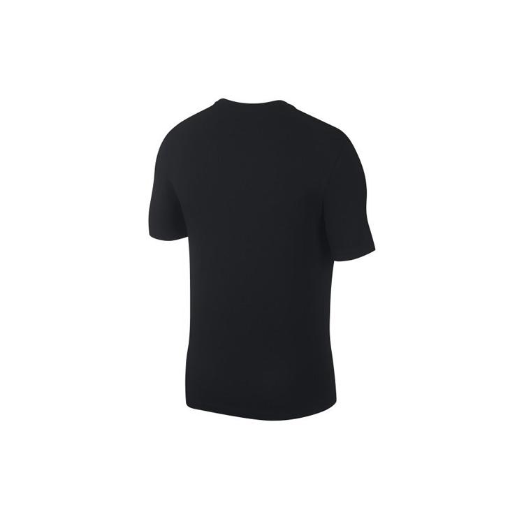 Jordan T Shirts Men's Black Crew Neck Moderate Straight Fit AT0559-010
