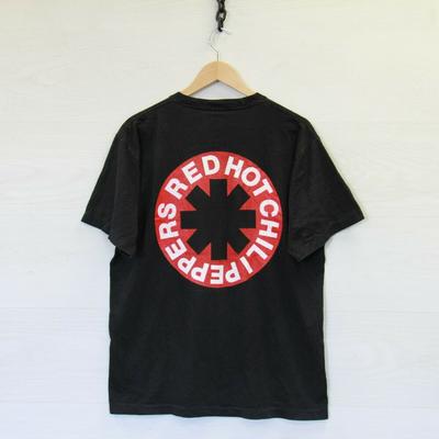 Vintage 1998 Red Hot Chilli Peppers T-Shirt Xl Black 90S Band Tee