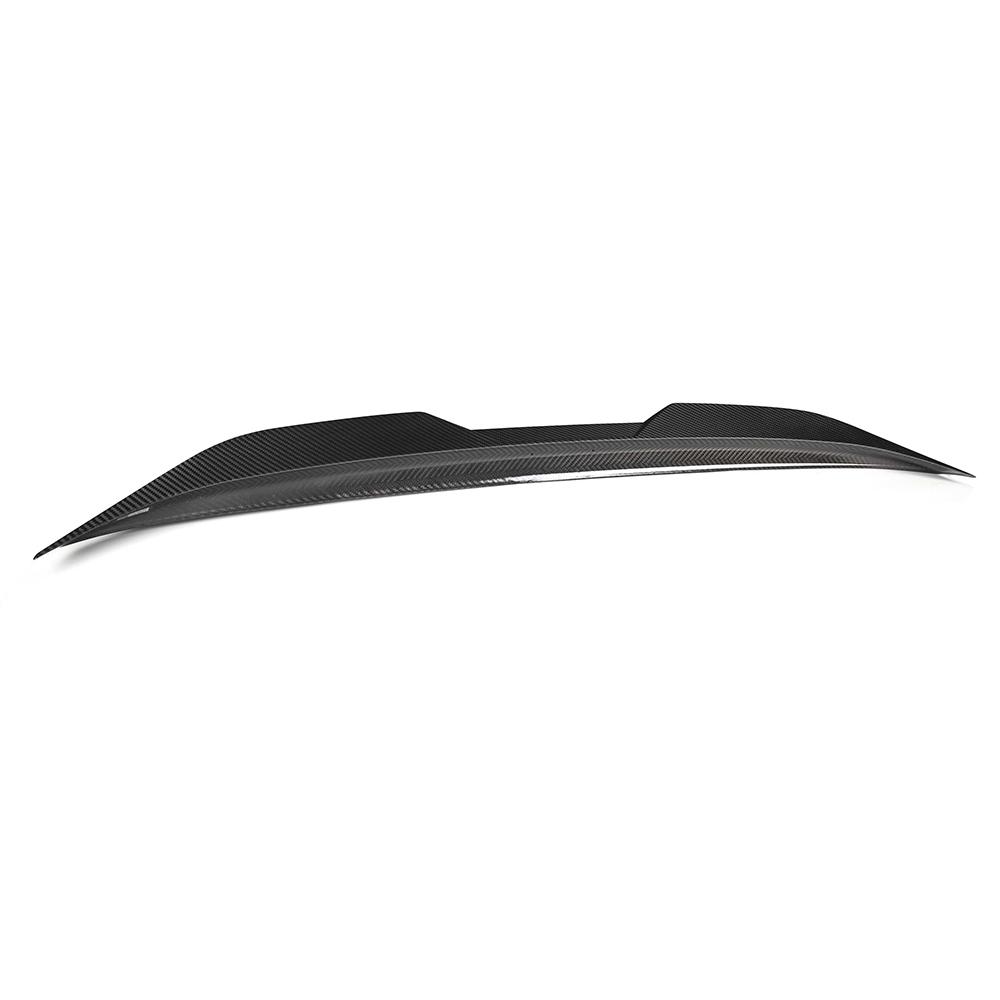 Automotive Real Dry Carbon Technology 3*3 Carbon Fiber Rear Trunk Spoiler Boot Wing For BMW G42 G87 2022-IN MP Style