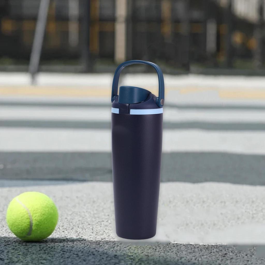 Insulated Water Bottle Lightweight Portable Leakproof Travel Mug Sports for Camping