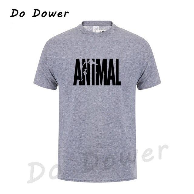 

Лидер продаж, брендовая одежда для фитнеса, спортивный костюм с животным принтом, футболка для бодибилдинга, футболки унисекс