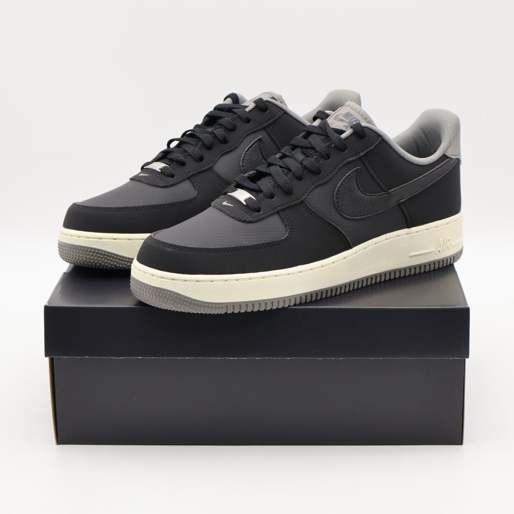 FZ5225-001 Nike Air Force 1 '07 LV8 Black Flat Pewter Coconut Milk (Men's)