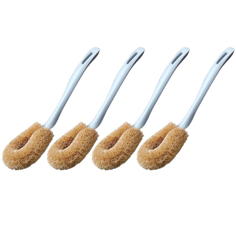 A44Z-Kitchen Cleaning Brush Long Handled Kitchen Brush Kitchen Accessories Pot Washing Dish Washing Brush Cleaning Brush