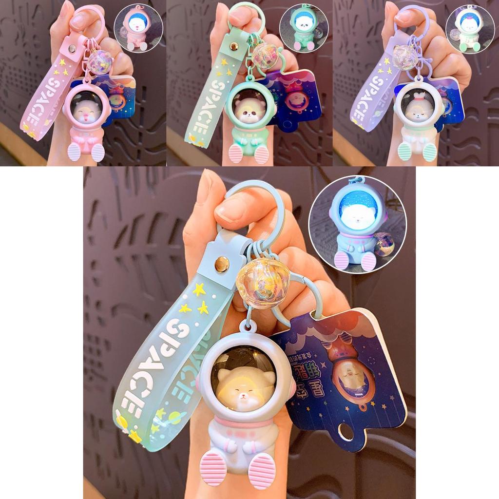 Exquisite Resin Cartoon Starry Sky Sunset Keychain For Couples Perfect Gift