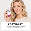 Skin moisturizing and soothing cream: The cream has a fine texture, spreads easily, is smooth, and is small and portable