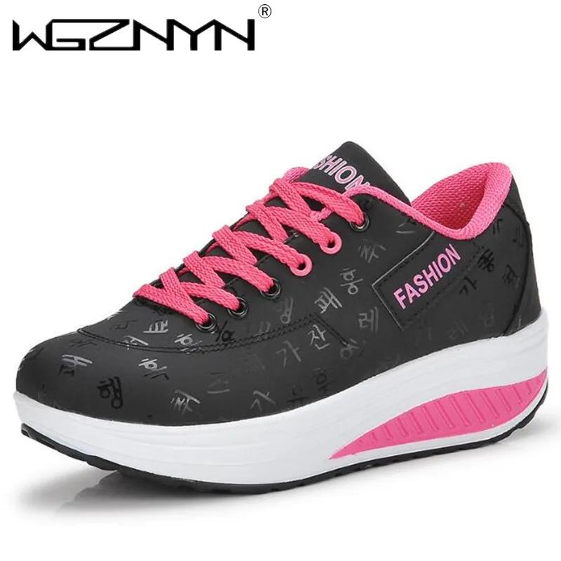 Damen Sneaker Keilabsatz Casual Sportschuhe Damen Sneaker Damen Outdoor Schuhe Damen Schnürung Damen Sneaker Zapatillas Mujer