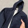 Hooded Cardigan Men's Sweater Autumn Winter Korean Version Loose Casual Knitted Zipper Coat