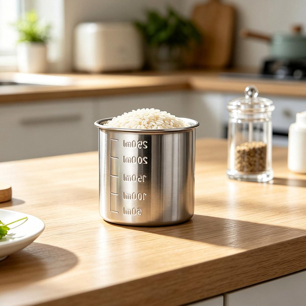 with Scale Measuring Holder 250/350ML Rice Container Cups Mini Baking Container  Laboratory