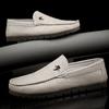 The new Korean-style loafers with beef tendon soles are trendy and breathable for men They are also casual driving shoes