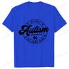 Basic Clothing Unisex Clothes Autism Awareness Print T Shirt Trend Summer Tops Fashion Short Sleeve Tees Autism Graphic Tshirt