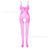 Sex underwear stockings new suspender jacquard hollow sexy net socks onesie net coat