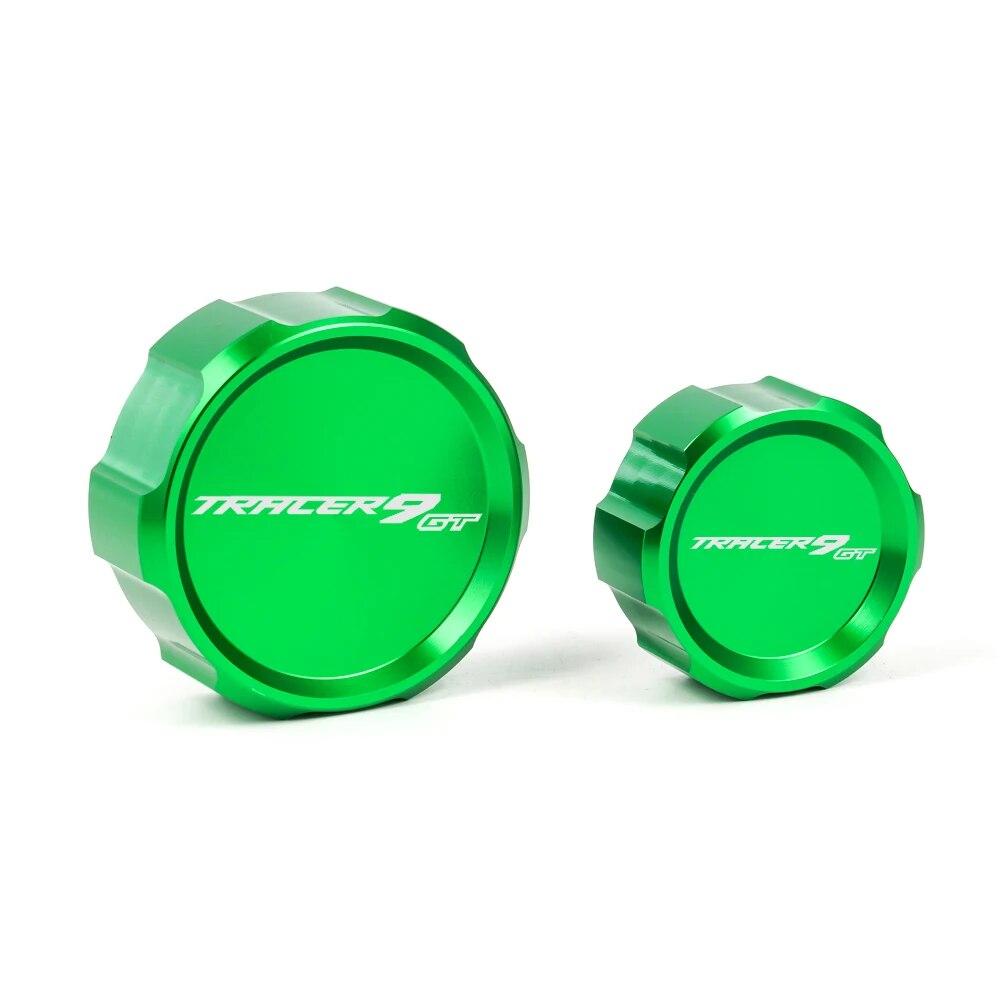 Moto Accessories Front & Rear Brake Fluid Reservoir Cap Cylinder Cover For Yamaha TRACER 9 GT 9GT