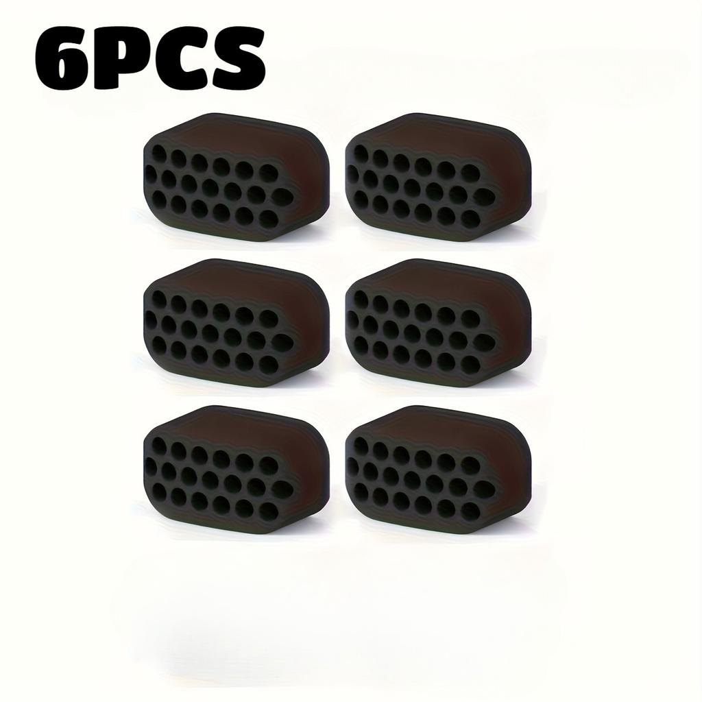 6PCS Jaw Exerciser Facial Muscle Trainer Unisex Neck Toning Equipment Facial Beauty Tool Chin Exerciser for Shaping Jawline