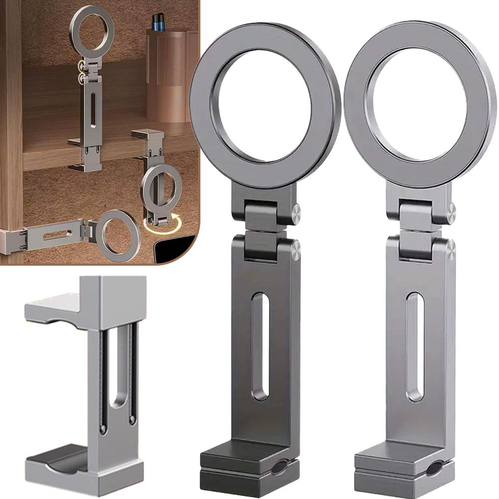 Universal Magnetic Phone Holder Travel Essentials Flexible Rotation Hands-Free Airplane Phone Mount for All Phones