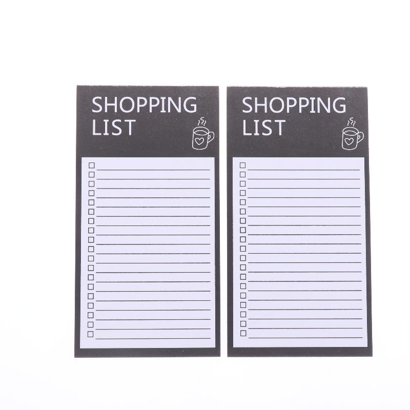 פנקס תזכורות מגנטי לוח הודעות למקרר פנקס קריעה נייד מתכנן תזכורות רשימת קניות לבית משרד בית ספר