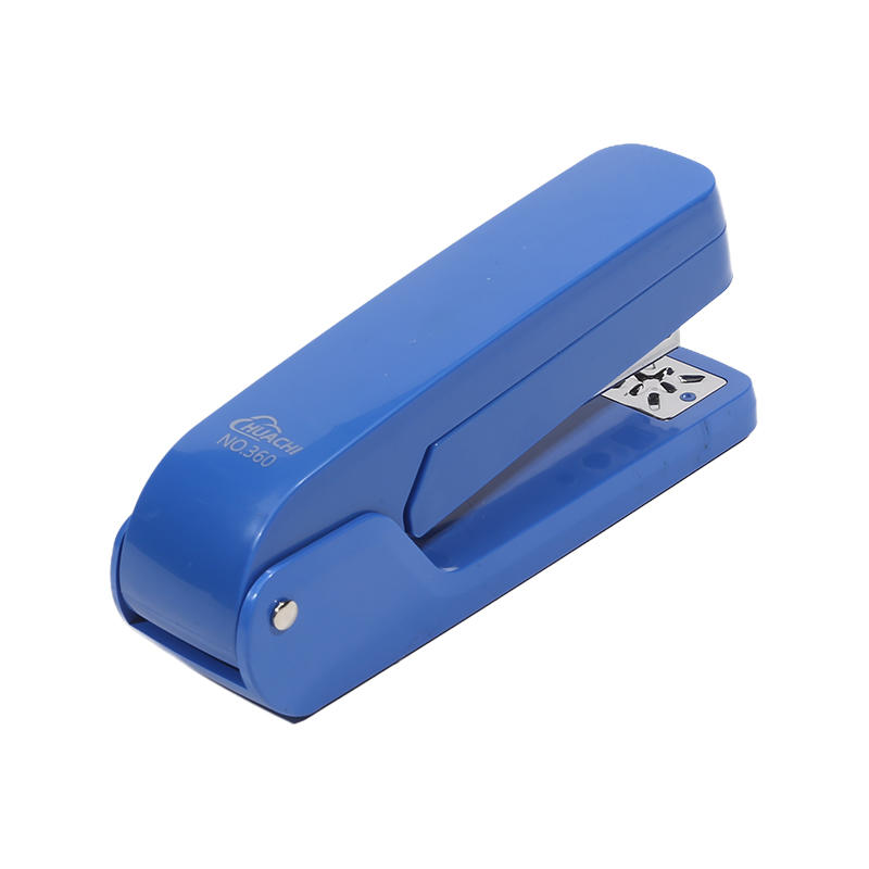 Portable Office Desk Rotatable Stapler Swivel Booklet Stapler for Book Binding School Office Home Supplies
