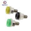 Brass 2MM Banana Socket Jack for Banana Plug Test Connector Insulated Socket Small Terminal Pure Copper Red Black Blue
