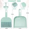 1 Set Portable Cage Cleaner Mini Dustpan and Brush Small Areas Cleaning Tool  Guinea Pigs