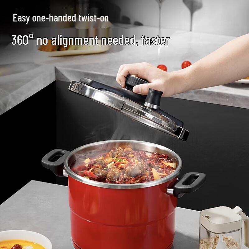 

SUPOR 7.2L Stainless Steel Pressure Cooker