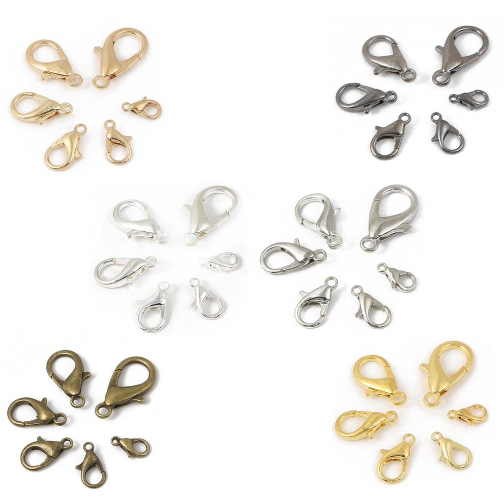 10-100 pz Lega di Aragosta Catenacci Ganci Catena Per La Collana Del Braccialetto Connettori Gioielli FAI DA TE Che Fanno I Risultati Forniture