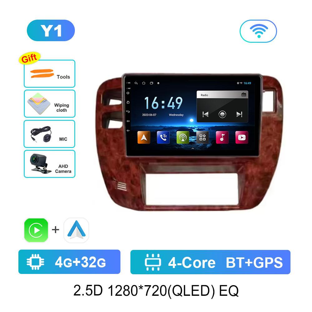Bluetooth WiFi GPS Navigation Android 14 for NISSAN Patrol 1997 - 2005 Touch Screen Car Radio Multimedia Player 4G DSP Stereo