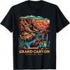 Camiseta Grand Canyon Masculina Feminina Parque Nacional NP Camiseta(14)