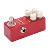 Distortion Effect Metal Shell Red True Bypass Foot Switch for Electric Guitar Bass