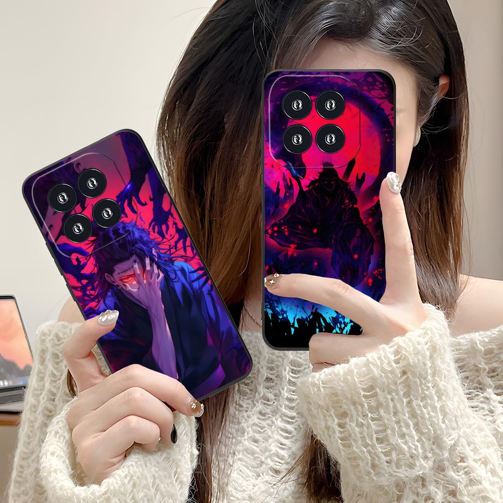 Jujutsu Kaisen Geto Suguru Phone Case for Xiaomi 15 14 13 12 Mi 11 T Ultra Lite Pro S X 5G Colorful Printing Cover Cover Pretty
