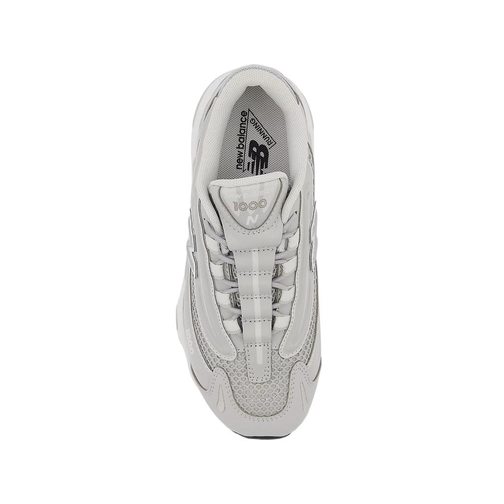 New Balance 1000 Mesh Sports Comfortable Simple Casual Shock Absorption Running Shoes Kids Running Shoes Gray White PV1000EK