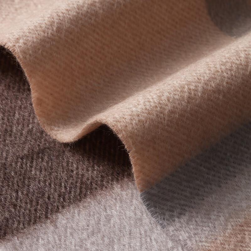 Hengyuanxiang Women's Cashmere Blend Plaid Scarf